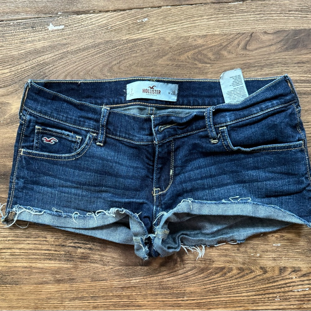Hollister short lowrise denim shorts